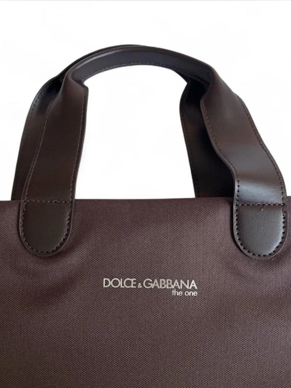 Dolce & Gabbana the one Chocolate Large Brown Travel Bag Limited Edition